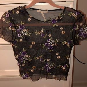 Urban outfitters mesh t shirt size small